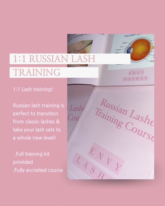 1:1 Russian Lash Training Course